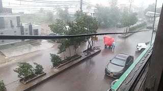 Heavy Rain in Karachi