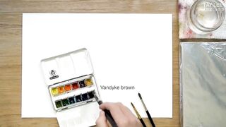 Painting Cherry Blossom with Buds