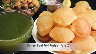 ఇంట్లోనే పానీ పూరి ఇలా సింపుల్ గా చేస్కోండి | Golgappa | Panipuri