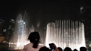 Dubai Burj Al-Khalifa Front Fountain