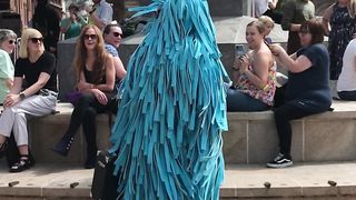 Funny Clown at Birmingham Commonwealth Game Funny Video