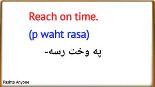 English to Pashto sentences lesson 220 | learn pashto language | english to pashto learning