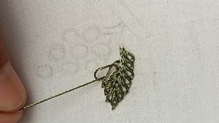 Learn How to Do a 3D Flower - Hand Embroidery????????????????
