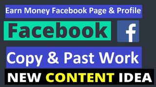 Content ideas For Facebook page profile in 2023 I Earn money