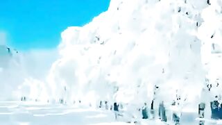 Amazing and beautiful, snow and whiteness