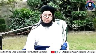 nasir madni ka nya beyan