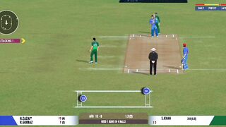 Pak vs Afg live cricket match good Bowling by Shadab Khan