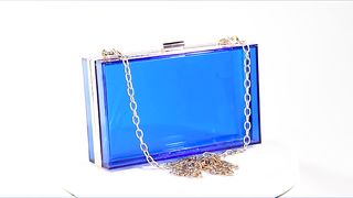 transparent clutch bags