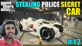 I STOLE POLICE TOP SECRET CAR - GTA V GAMEPLAY #12