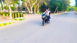 Sports Bike Ride Vlog in Karachi ❤️| My first Vlog here
