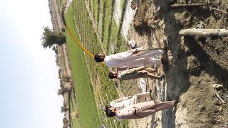 5.5 hp Solar water pump installed