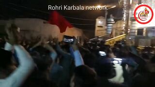 13 RAJAB Wiladat Mola Ali A.s Shah E Najaf Rohri drone View 2023I Rohri KarbaIa Network