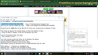 Freebitco.in 10000 Roll Script Hack | Withdraw Proof | Transaction Link | 30-JAN-2023