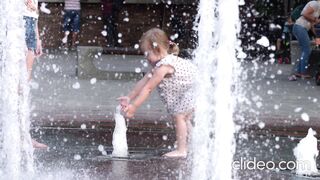 Kids Playing /Kids Playing Fountain