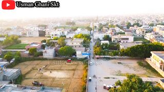 shatab garh village drone Cinematic view