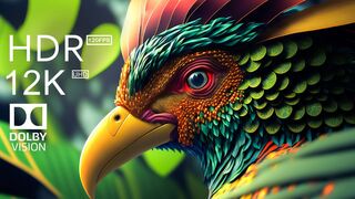 12K HDR 120fps Dolby Vision with Calming Music Wild Birds Special Collection 8K - Scenic Relaxation