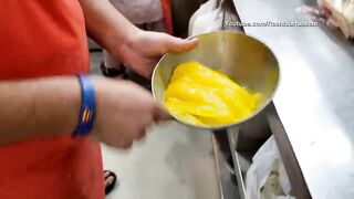Pakistani Street Food Special Egg Burger