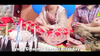 Syeda Umaima Happy Birthday To You | Celebration Umaima Birthday