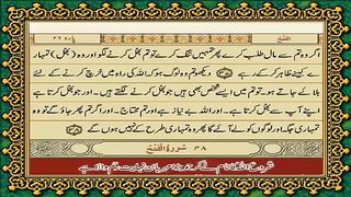 48 Surah Al-Fath Only Urdu Translation