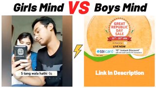 Boys Mind vs Girls Mind #memes #funny #funnymemes