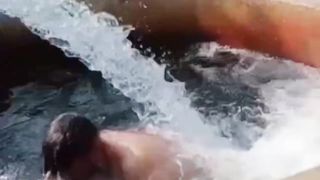 Tubewell swimming video in village Vlog