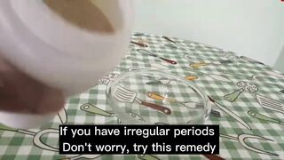 Home made remedy for Irregular periods