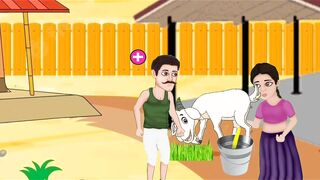 cartoon urdu story 2023 the goat magical| بکری کا جادوئی دودھ  Milk | urdu Fairy Tales | urdu kahaniya