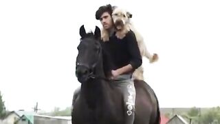 Riders.