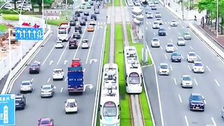 Beautiful clean city China
