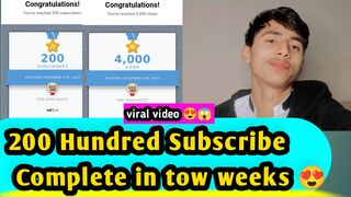 Vlogs #trending#how to get 200 hundred subscribers|viral