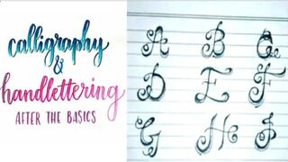 How To Calligraphy | Hand Lettering For Begginers | Tutorial + Tips | Hand Lettering