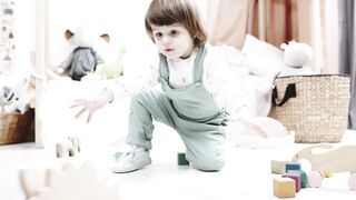 Playing Baby with toys