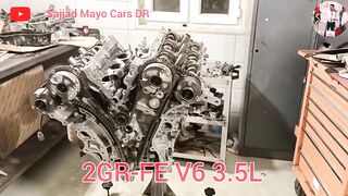 2GR-FE V6 3.5L Engine Timing Marks Setting