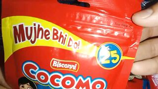 COCOMO chocolate opening ASMR video