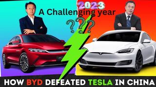 How BYD defeated TESLA in china/important news about tesla/why tesla is decreasing its sales in china/
