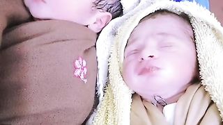 Twins normal delivery