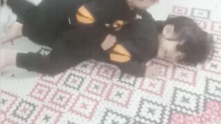 Cute twins playing ????