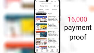 ???? Watch videos And Earn Money _ Best And Real Earning App _ Earn Money Withdraw Easypaisa JazzCash