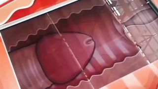 Fertilization complete process in 3D animation
