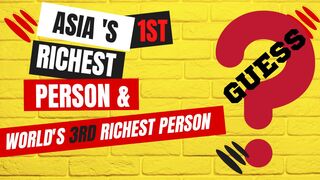 Asia's 1st richest person/3rd in world/Gotam Adan/india's 1st richest person