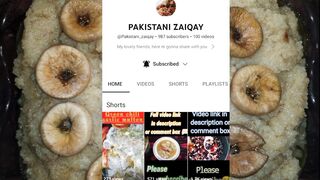 Anjeer Halwa || انجیر حلوا || Halwa || Anjeer suji Halwa ||  @Pakistanizaiqayoffical