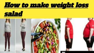 How to make protein weight loss salad