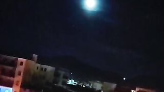 Beautiful night view of Caserta Italy