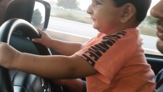 Driving baby