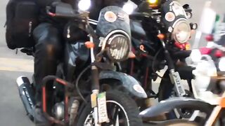 Boys ride bike status rider bike