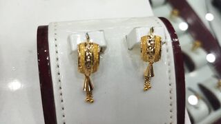 Gold Earrings Design Collection Video 1