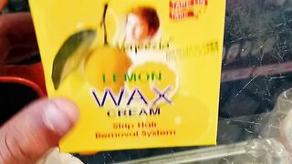 Lemon wax cream