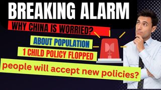 Why china is forcing to produce more babies population decrease 1 child policy