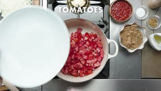 Recipe for Harissa Tomato Toast for lunch or Brunch