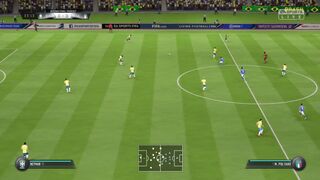 Brazil vs Italy Intense Gameplay 2022 - Brazil Vs Italy -World Cup Qualification Full Match